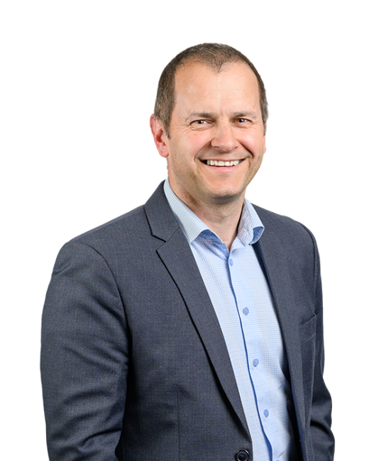 Photo of Aaron Drake, AWS Legal Partner, Headshot on White Background