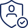 Icon - Shield with person inside