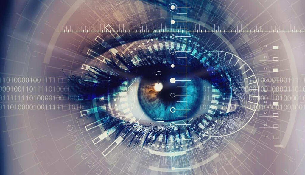 biometric eye scan