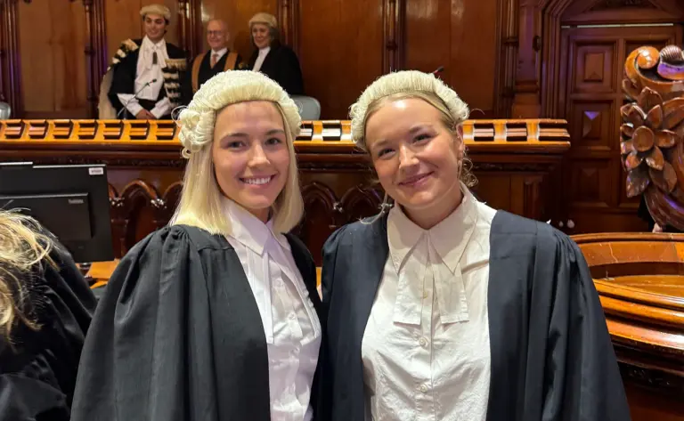 Millie-Fox-from-AWS-Legal-admission-to-the-bar-with-colleague